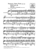 Ideale - Francesco Paolo Tosti - Partition - Mélodies